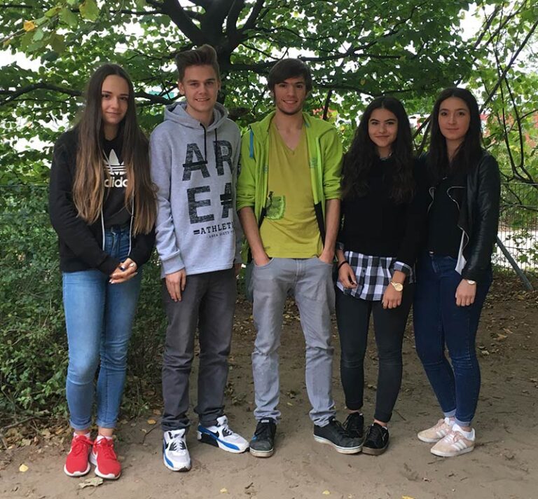 Das neue Schülersprecherteam 2016 17 Schule Tremser Teich