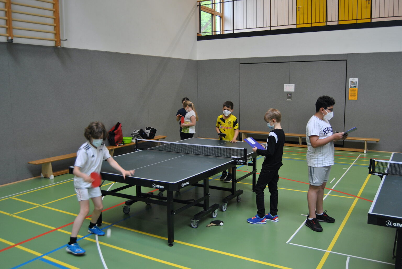 Tischtennisturnier Schule Tremser Teich