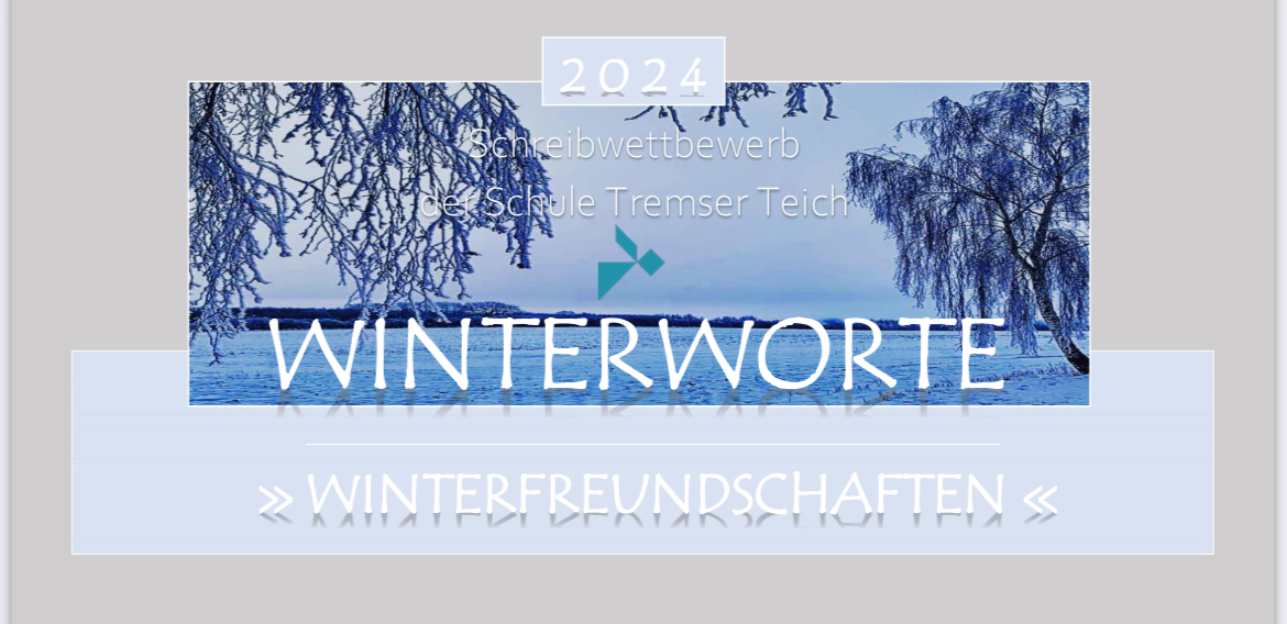 Winterworte Schreibwettbewerb 2024/2025