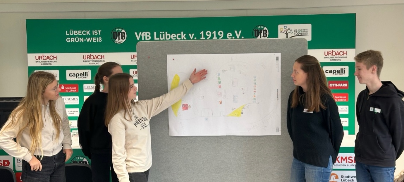 Lernort Stadion für die achten Klassen